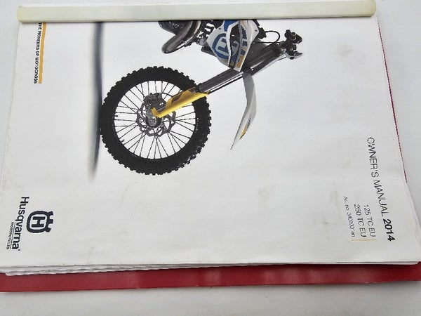 OMISTAJAN K&Auml;SIKIRJA 'TULOSTETTU' (HUSQVARNA TC250 2014) 3402001