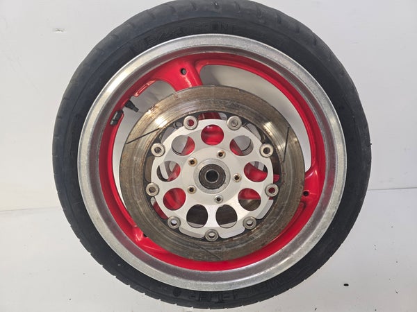 WHEEL, FRONT (MT3.50X17)  (Suzuki GSXR 1100 1991)  (3SL 54111-17C00-28W 54111-17C10-28W)